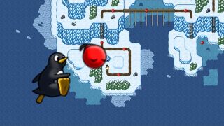 SuperTux 0.7.0. Yet another icy island gameplay part 1