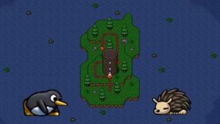 SuperTux 0.7.0. Dungeon Island full gameplay