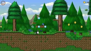 Supertux Longplay story mode: forest world to granite village